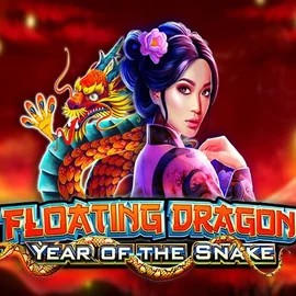 Floating Dragon Year of the Snake online game logo by Pragmatic Play on funbet-kazino.es