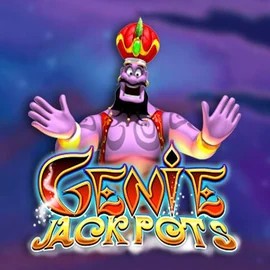 Genie Jackpots logo by Blueprint Gaming Funbet Casino