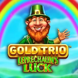 Gold Trio Leprechaun's Luck slot visual from Playtech available on funbet-kazino.es