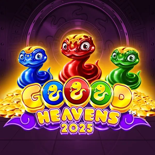Goood Heavens logo by Rarestone Gaming at Funbet Casino