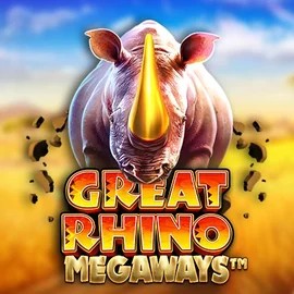 Great Rhino Megaways logo – Slots by Pragmatic Play at Funbet Casino