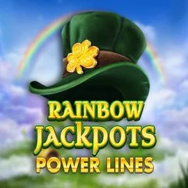 Enjoy Rainbow Jackpots Power Lines by Red Tiger Gaming – logo hosted on funbet-kazino.es