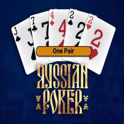 Russian Poker online game logo by OneTouch Games on funbet-kazino.es