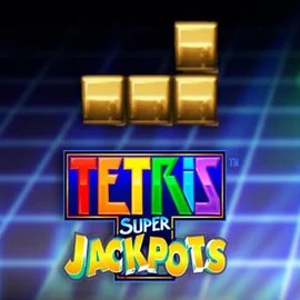Tetris Super Jackpots slot logo by WMS at Funbet Casino